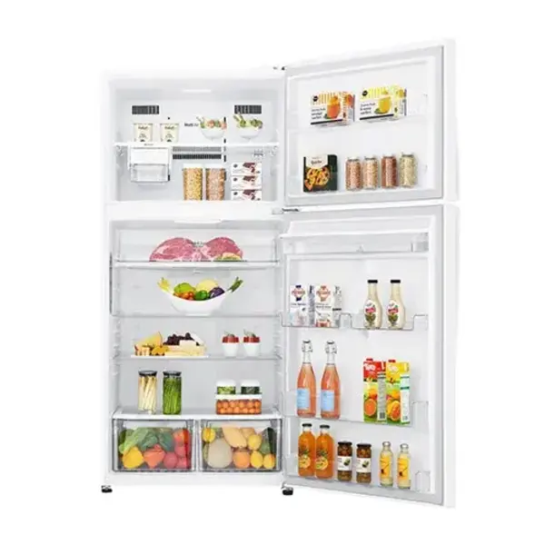 یخچال-فریزر-بالا-پایین-ال-جی-682-رنگ-سفید-مدل-GL-F682HQHL-گروه-تجاری ایران ال جی