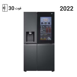 یخچال فریزر ساید بای ساید ال جی X287 رنگ دودی مدل GCX-287TNB