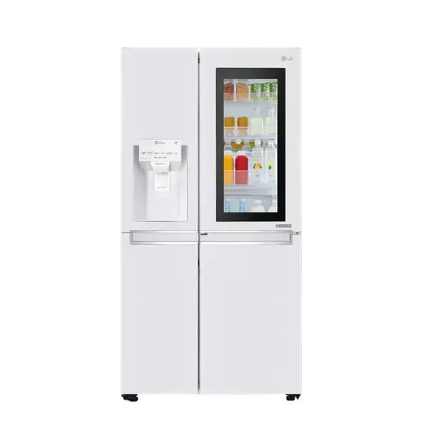 خرید و قیمت یخچال فریزر ساید بای ساید ال جی x29 رنگ سفید مدل GR-X29FTPML گروه تجاری ایران ال جی