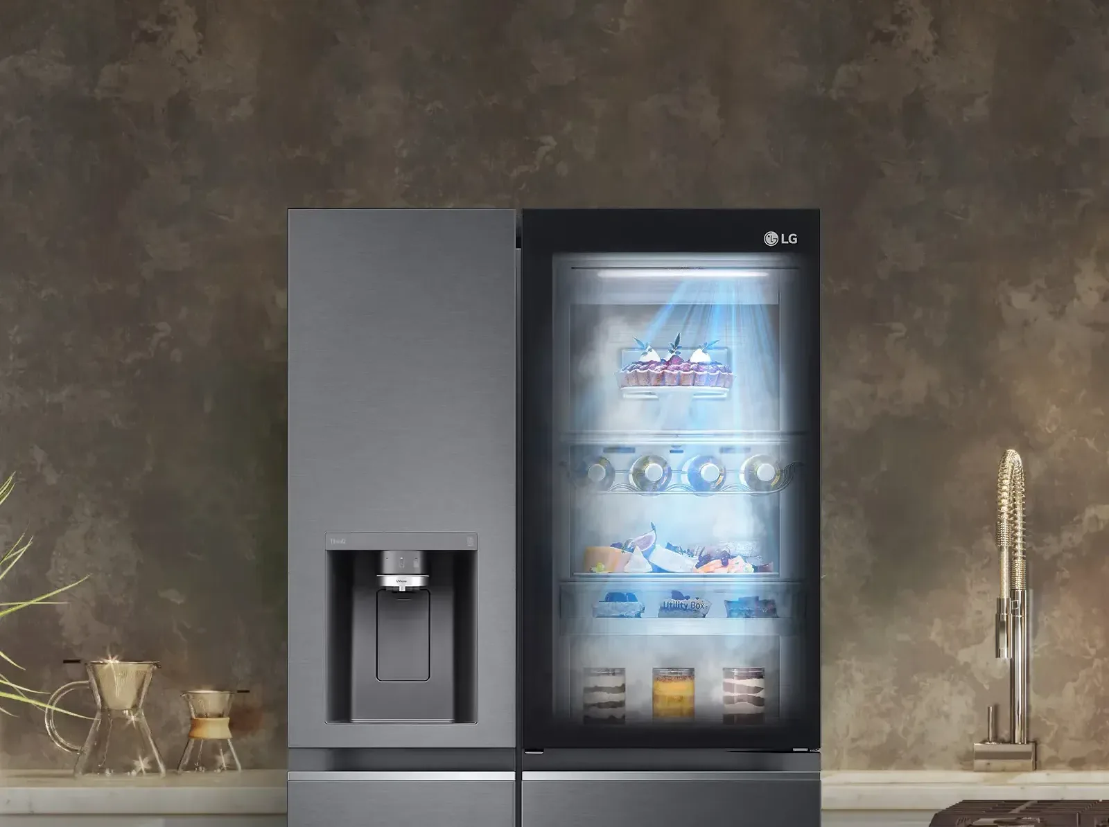 دور کولینگ در یخچال ساید بای ساید ال جی