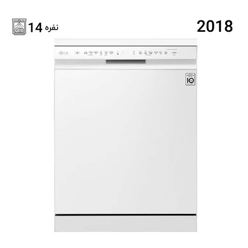 ظرفشویی ال جی 14 نفره 512 رنگ سفید مدل DFB512FW