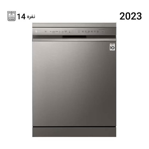 ظرفشویی ال جی 14 نفره 512 رنگ نقره ای مدل DFB512FP