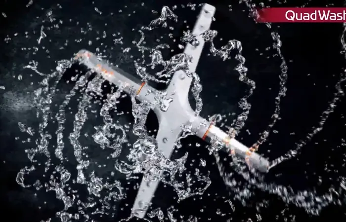 قیمت و خرید ماشین ظرفشویی ال جی 512 رنگ نقره ای مدل DFB512FP گروه تجاری ایران ال جی