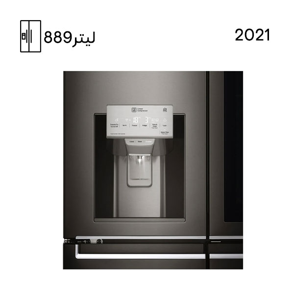 قیمت و خرید یخچال فریزر ال جی ساید بای ساید X39 رنگ دودی مدل GR-X39FMKHL گروه تجاری ایران ال جی
