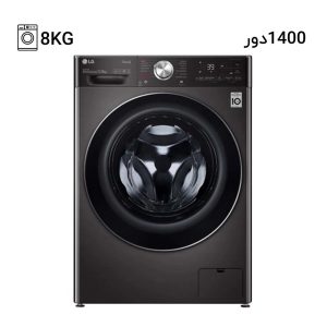 لباسشویی ال جی 12 کیلویی V12 رنگ دودی مدل WDV1260BRP