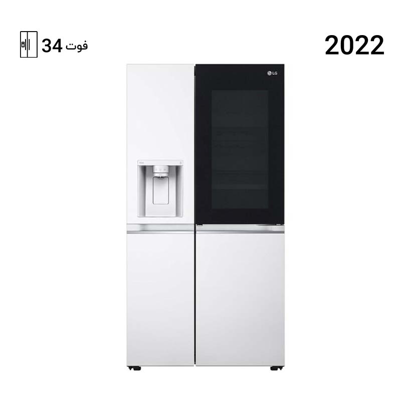 یخچال فریزر ال جی X348 سفید مدل GR-X348CQFS