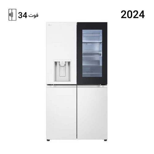 یخچال فریزر ال جی ساید بای ساید X39 رنگ سفید مدل GR-X39FFQRL