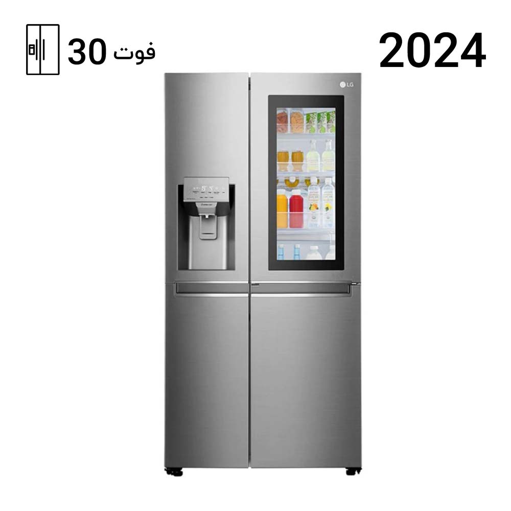 یخچال فریزر ساید بای ساید ال جی X260 رنگ نقره ای مدل GR-X260JSGW