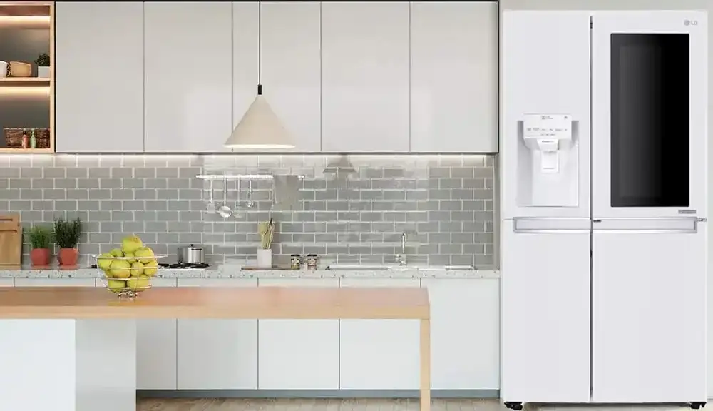 یخچال فریزر ساید بای ساید ال جی x260 رنگ سفید مدل GR-X260JQGW گروه تجاری ایران ال جی