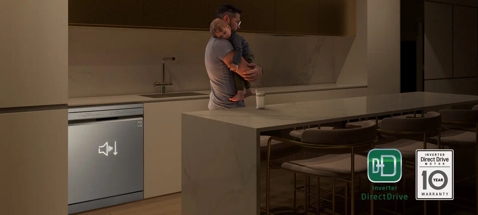  قیمت و خرید ظرفشویی ال جی 14 نفره 513 رنگ سفید مدل DFC513FW گروه تجاری ایران ال جی