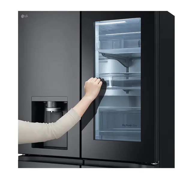 خرید و قیمت یخچال فریزر ساید بای ساید ال جی X24 رنگ دودی مدل GC-X24FFCBB گروه تجاری ایران ال جی