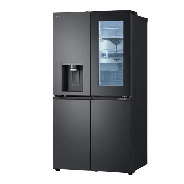 خرید و قیمت یخچال فریزر ساید بای ساید ال جی X24 رنگ دودی مدل GC-X24FFCBB گروه تجاری ایران ال جی