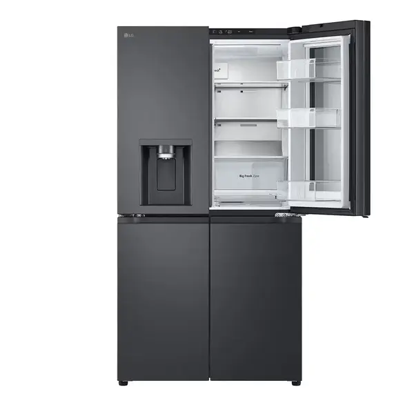 خرید و قیمت یخچال فریزر ساید بای ساید ال جی X24 رنگ دودی مدل GC-X24FFCBB گروه تجاری ایران ال جی