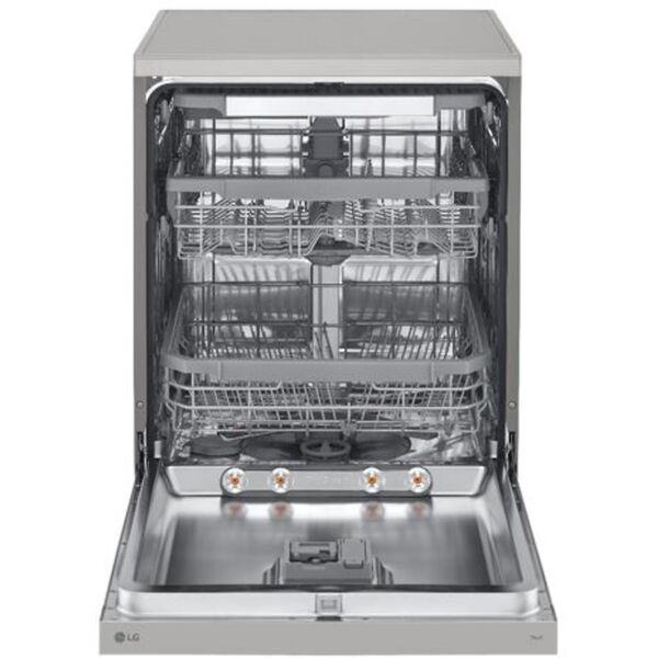 خرید و قیمت ماشین ظرفشویی ال جی 435 رنگ نقره ای مدل DFC435FP گروه تجاری ایران ال جی