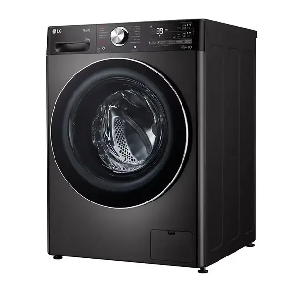 خرید و قیمت لباسشویی ال جی 12 کیلویی V9 رنگ دودی مدل F4V9BDP2EE گروه تجاری ایران ال جی