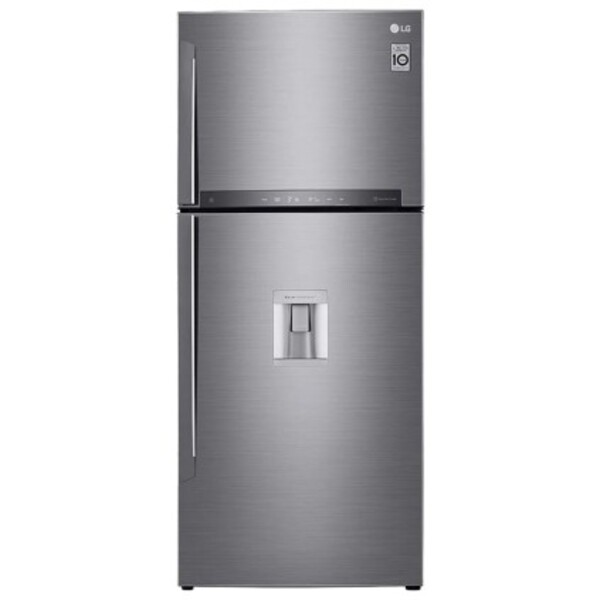 خرید و قیمت یخچال فریزر بالا و پایین 882 رنگ نقره ای مدل GR-F882HLHU گروه تجاری ایران ال جی