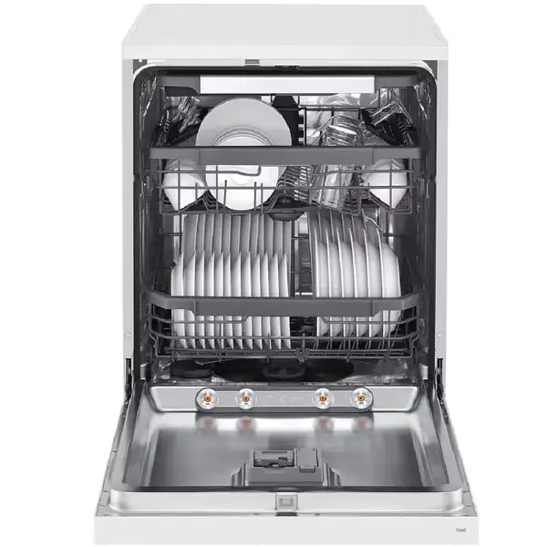 خرید و قیمت ماشین ظرفشویی ال جی 435 رنگ سفید مدل DFC435FW گروه تجاری ایران ال جی