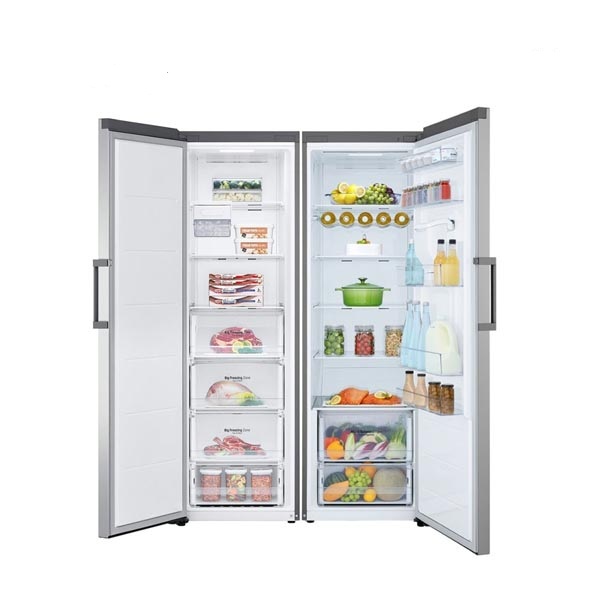 خرید و قیمت یخچال فریزر ال جی دوقلو 511-514 رنگ سیلور مدل 511 و GC-514 گروه تجاری ایران ال جی